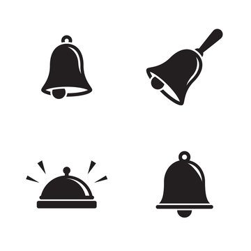 Bell icons set