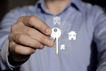 mano, chiave, sicurezza, garanzia,