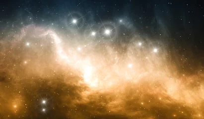 Staubnebel Ort der Sternentstehung, Nebel strahlt durch reflektiertes Sternenlicht © Peter Jurik