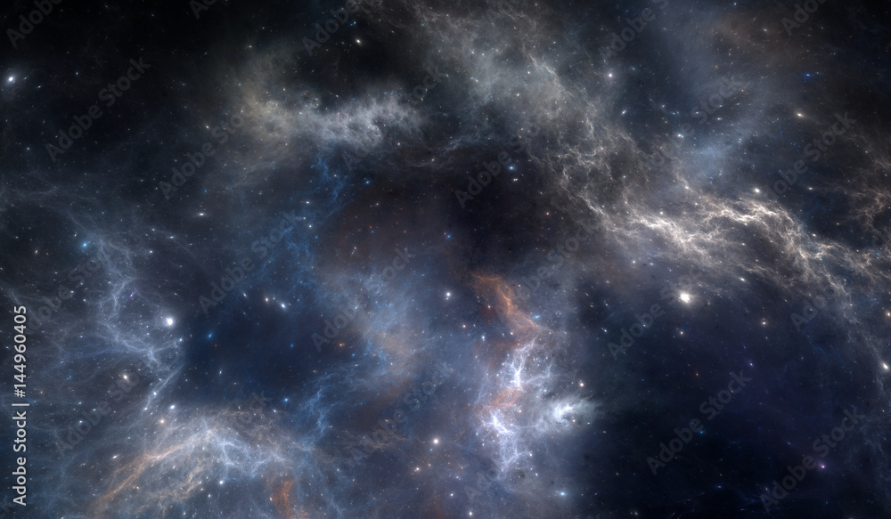 Canvas Prints space nebula, for use with projects on science, research, and education.