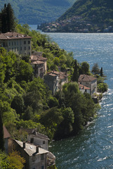 Fototapeta na wymiar Nesso - Lago di Como