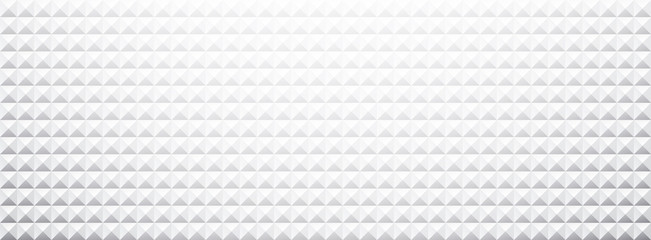 White paper triangles textured banner.