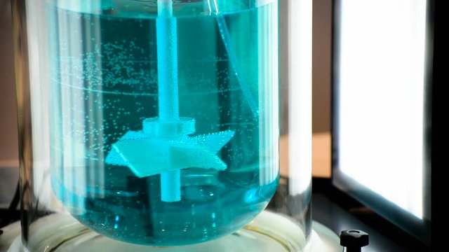 Chemical reactor mixer.