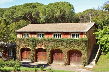 Fototapeta na wymiar Parchi di Nervi, Villa Grimaldi Fassio, Genova, Liguria