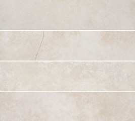 Four different high quality marble background with natural pattern.