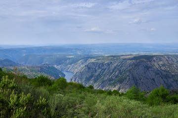 Vista de los cañones del Sil