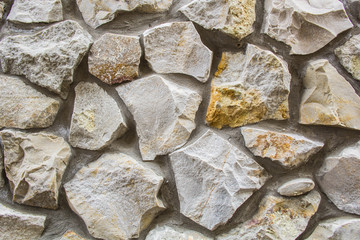 Texture of old rock wall for background