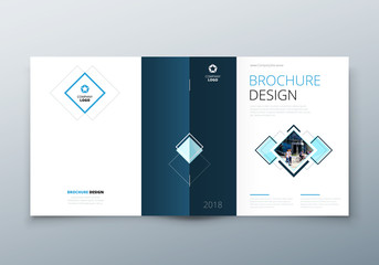Corporate Business Annual Report Cover, brochure or flyer design. Leaflet presentation. Catalog with Abstract geometric background. Modern publication poster magazine, layout, template for business