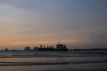 Obraz premium SUNSET GOA INDIA