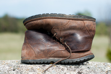 Gebrauchte Lederschuhe