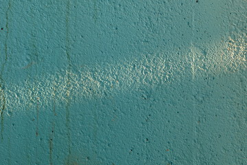 Light on Grunge Cement Wall Background.
