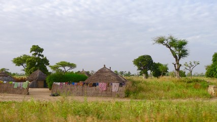 Obraz premium Rural Senegal