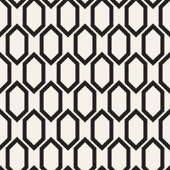 Vector Seamless Pattern. Abstract Geometric Background Design. Stylish Lattice Texture..