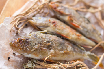 pan fried perch
