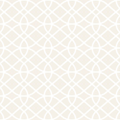 Vector Seamless Pattern. Abstract Geometric Background Design. Stylish Lattice Texture..