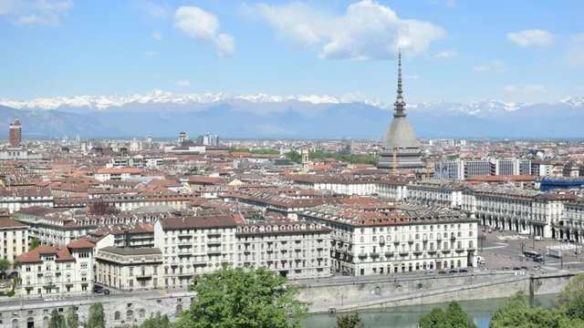 Turin view time lapse