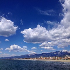 spiaggia, lido di camaiore