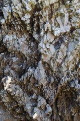 Stone background of mountain slope