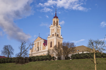Franciscans Church and Monastery in Hrodna in Belarus