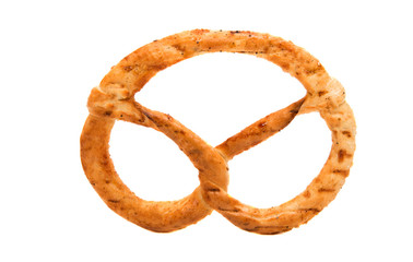 Pretzel isolated