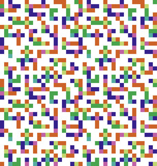 Vector seamless pattern. Modern stylish texture. Repeating geometric tiles of squares