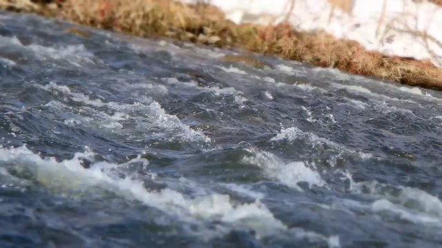 rivi&egrave;re au printemps