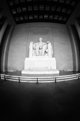 Lincoln Memorial in Washington DC President