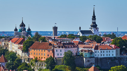 Obraz premium Estonia, Tallinn, Vana Tallinn
