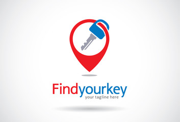 Find Your Key Logo Template Design Vector, Emblem, Design Concept, Creative Symbol, Icon