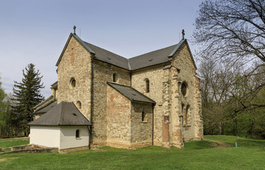 Fototapeta na wymiar The Cistercian Abbey in Belapatfalva