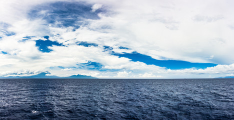 Indian ocean, panoramic view , Indonesia