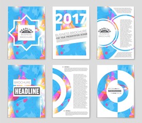 Abstract vector layout background set. For art template design, list, front page, mockup brochure theme style, banner, idea, cover, booklet, print, flyer, book, blank, card, ad, sign, sheet,, a4