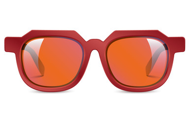 Fototapeta premium realistic vector illustration of sunglasses