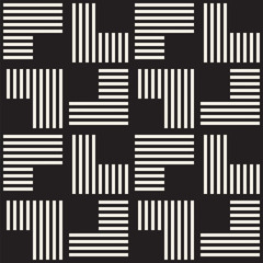 Seamless pattern with stripes. Vector abstract background. Stylish lattice structure