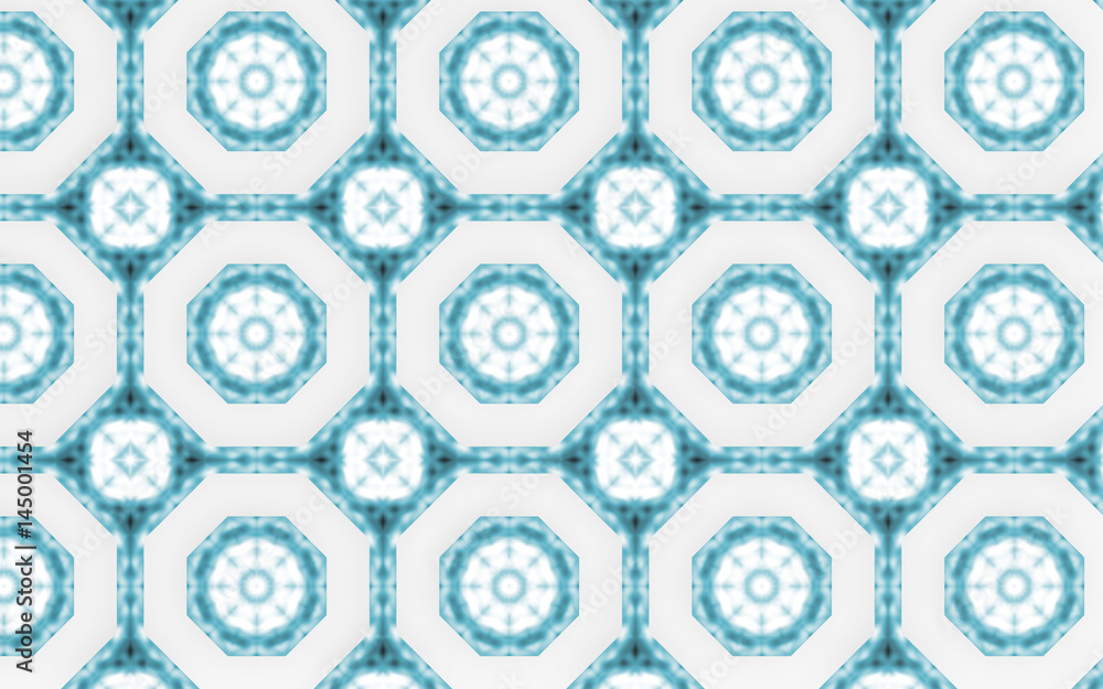 Aufkleber abstract white circle pattern background and textile texture
