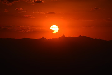 Sunset in Brazil