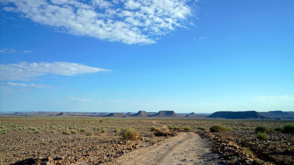 Fototapeta na wymiar Ice Age Created Landscape of Namibia