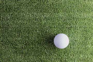golf ball on grass