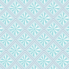 Geometric pattern with tiny sunburst