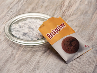 Backpulvertütchen