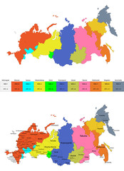 Time zones of Russia