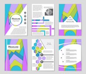 Abstract vector layout background set. For art template design, list, front page, mockup brochure theme style, banner, idea, cover, booklet, print, flyer, book, blank, card, ad, sign, sheet,, a4