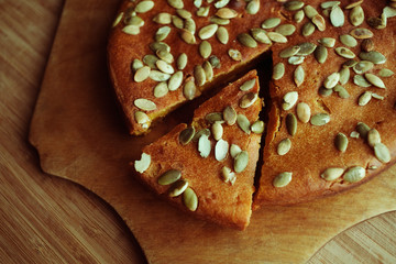 Fototapeta premium pumpkin pie