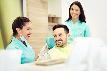Fototapeta premium New dental office closeup image