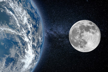 Planet Earth, view from space (Elements of this image furnished by NASA)