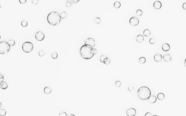 Abstract transparency bubbles background and abstract bubbles texture