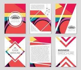 Abstract vector layout background set. For art template design, list, front page, mockup brochure theme style, banner, idea, cover, booklet, print, flyer, book, blank, card, ad, sign, sheet,, a4