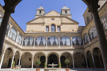 Fototapeta na wymiar Hospital of Santiago, considered 'the Andalusian Escorial' Escorial style building, Ubeda, Spain