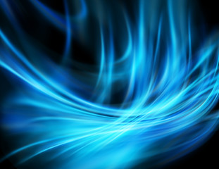 Fototapeta premium Abstract blue background