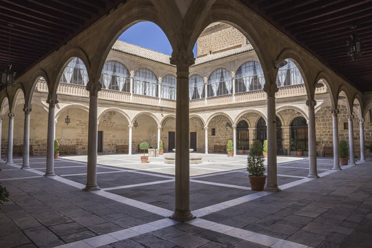 Hospital of Santiago, considered 'the Andalusian Escorial' Escorial style building, Ubeda, Spain